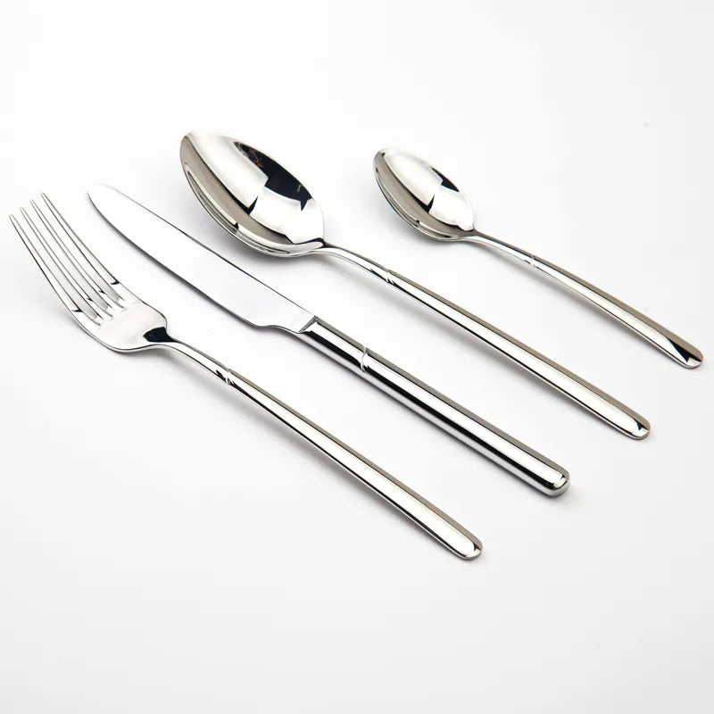 Luxury Cutlery Steel Quality 24Pcs Tableware